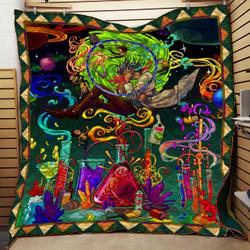 Chemist Rick Quilt and Home Decor