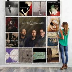Chevelle Albums Quilt Blanket 02 and Home Decor