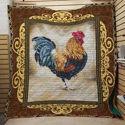 Chicken 9 Quilt and Home Decor