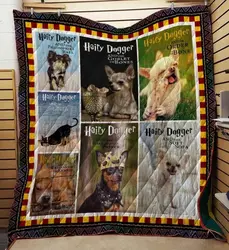 Chihuahua 05 Blanket Th10072019 Quilt and Home Decor