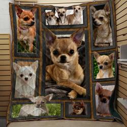 Chihuahua Beauty Cla2911039Q Quilt Blanket and Home Decor