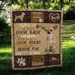 Chihuahua Cl09100085Mdq Quilt Blanket and Home Decor