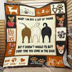 Chihuahua Dog Ee Quilt Inkpvr and Home Decor