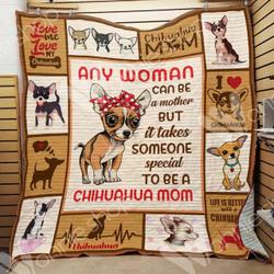 Chihuahua Dog Quilt Blanket Dhc0102711Td and Home Decor