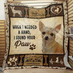 Chihuahua Hur Quilt Cysifh and Home Decor