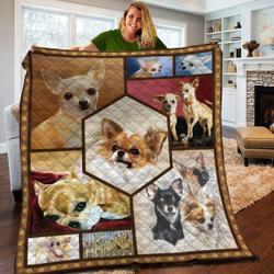Chihuahua Jfj Quilt Yuc and Home Decor