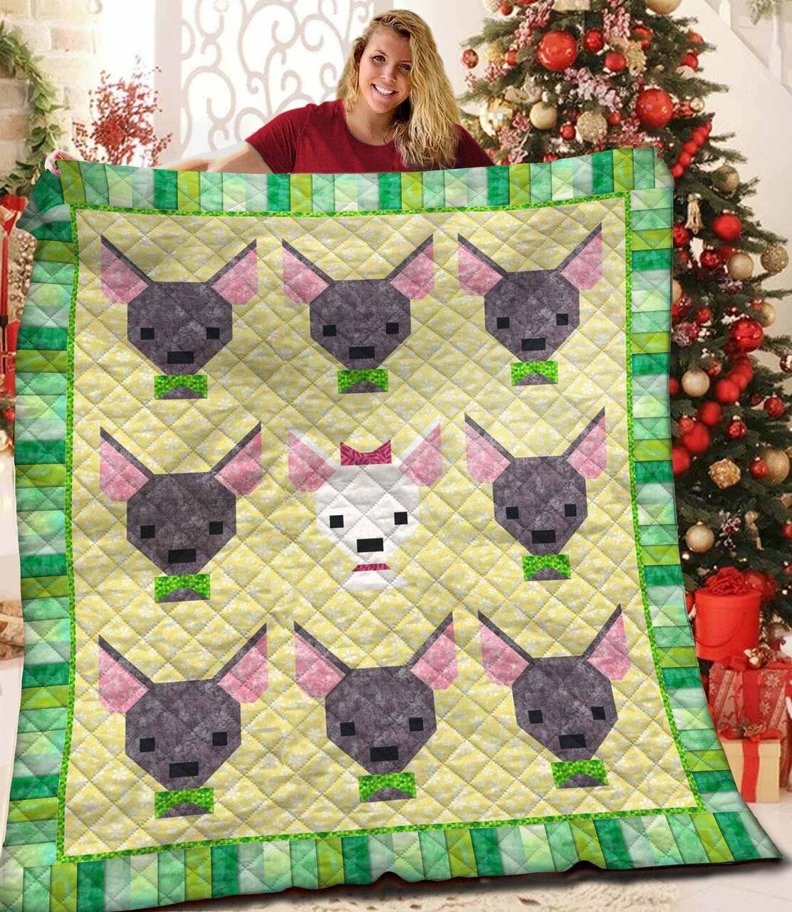 Chihuahua Jfj Quilt Yuh and Home Decor
