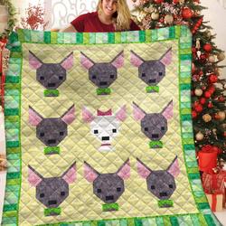 Chihuahua Jfj Quilt Yuh and Home Decor