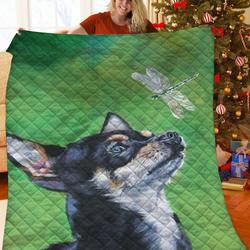 Chihuahua Jfj Quilt Yvb and Home Decor