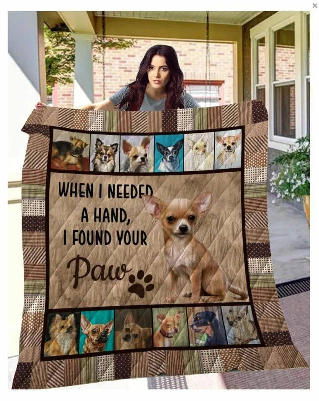 Chihuahua Quilt Blanket Dhc1312621Vt and Home Decor