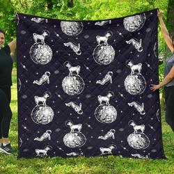 Chihuahua Space Helmet Astronaut Pattern DHCDHC DT1910 Quilt Blanket and Home Decor