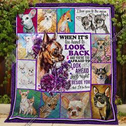 Chihuahua You Dont Have To Love Me Ee Quilt Inkpca and Home Decor