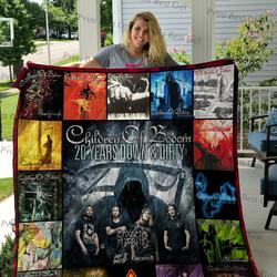 Children Of Bodom Albums Cover Poster Quilt Blanket Ver 2 and Home Decor