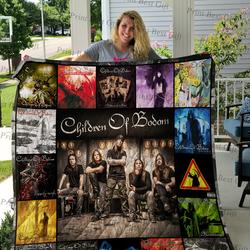 Children Of Bodom Albums Cover Poster Quilt and Home Decor