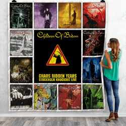Children Of Bodom Albums Quilt Blanket Ver13 and Home Decor