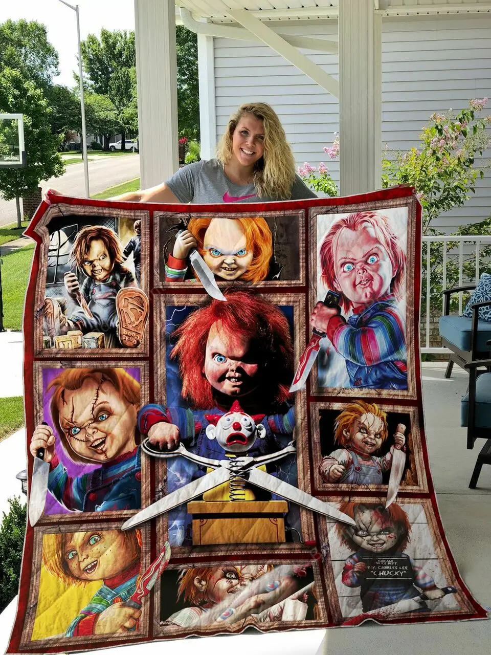 Childs Play Quilt Blanket and Home Decor