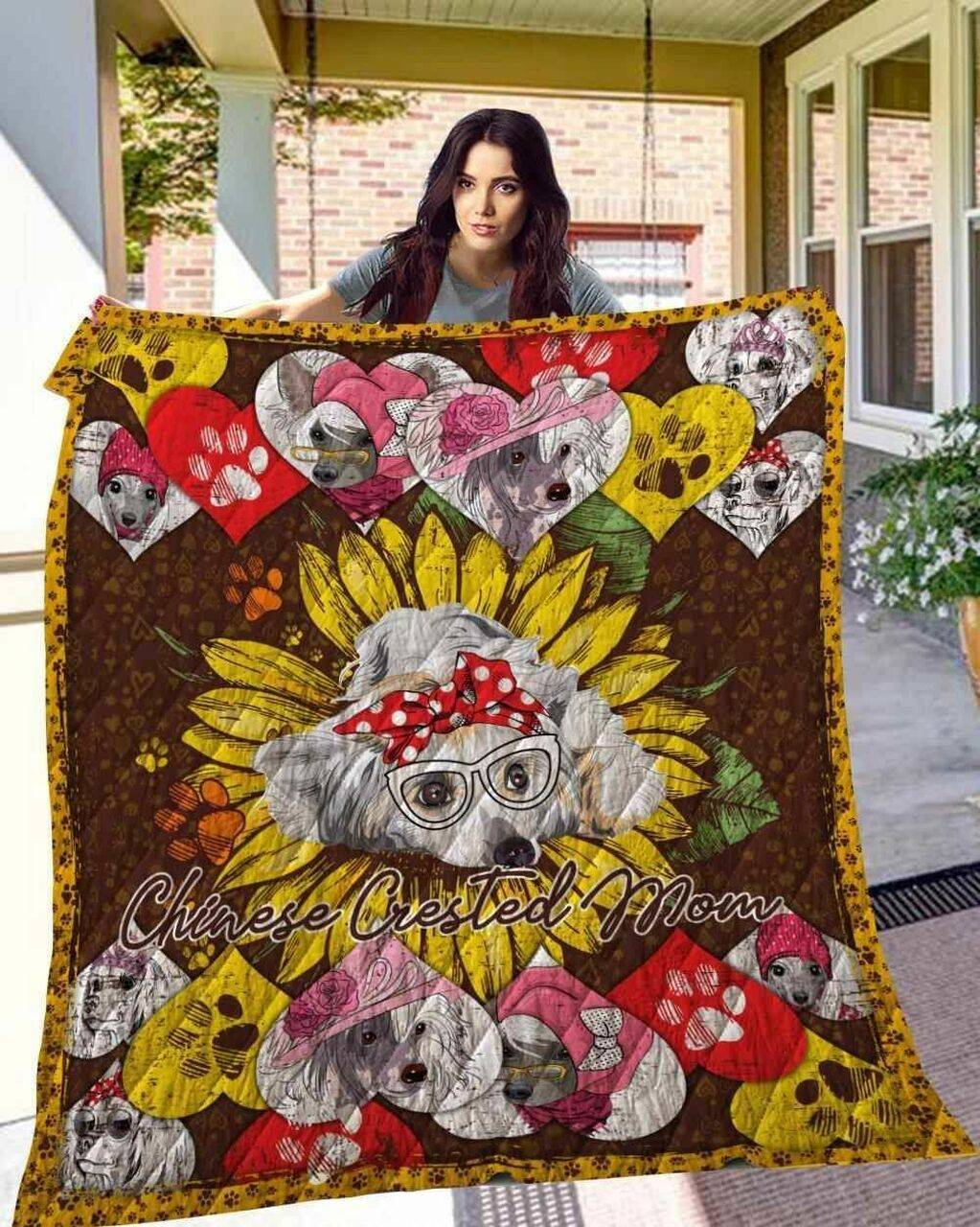 Chinese Crested 14 Blanket Th10072019 Quilt and Home Decor