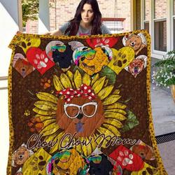 Chow Chow 14 Blanket Th10072019 Quilt and Home Decor