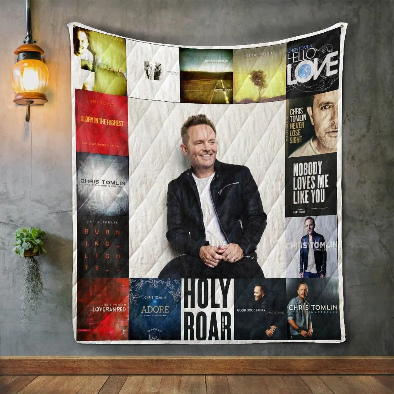 Chris Tomlin Album Covers Quilt Blanket and Home Decor