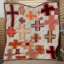 Christian Cross HUR27316 3D Customized Quilt 2307 and Home Decor