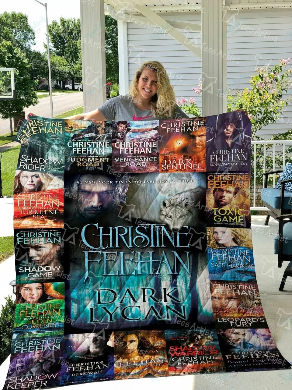 Christine Feehan Quilt Blanket 0981 and Home Decor