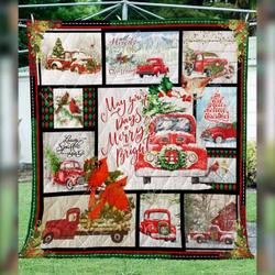 Christmas All Heart Quilt Tie and Home Decor