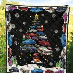 Christmas Dog Premium Quilt Nd and Home Decor