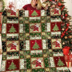 Christmas Jfj Quilt Wok and Home Decor