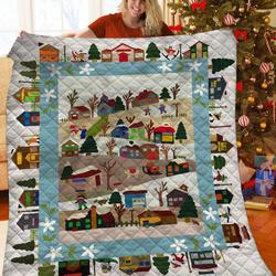 Christmas Jfj Quilt Wop and Home Decor
