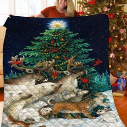 Christmas Jfj Quilt Wqi and Home Decor