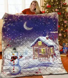 Christmas Jfj Quilt Wuj and Home Decor