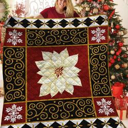 Christmas Jfj Quilt Xcg and Home Decor