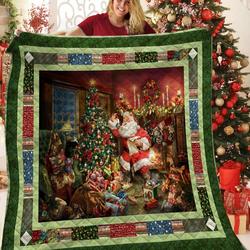 Christmas Jfj Quilt Yjn and Home Decor