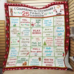 Christmas Quilt Blanket ABC07112377 and Home Decor