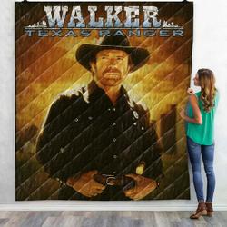Chuck Norris Walker Texas Ranger Quilt and Home Decor