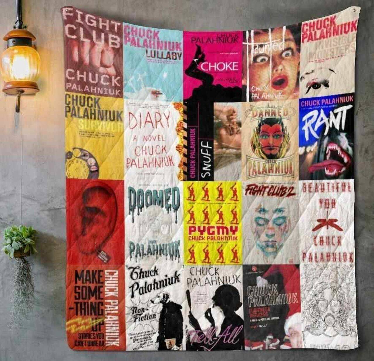 Chuck Palahniuk Blanket Th1507 Quilt and Home Decor