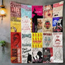 Chuck Palahniuk Blanket Th1507 Quilt and Home Decor