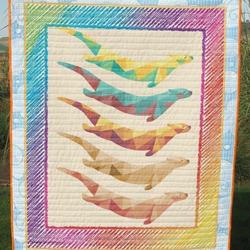 Colorful Otter Symbol Quilt Yy71091 Fuct1209 and Home Decor