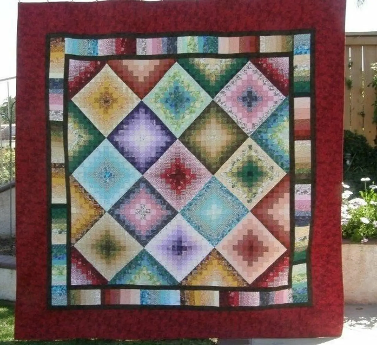 Colourful Pattern Hur Quilt hg and Home Decor