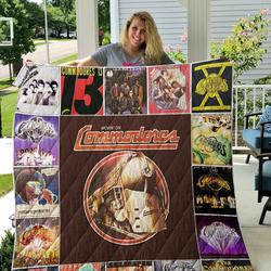 Commodores Quilt Blanket 0682 and Home Decor