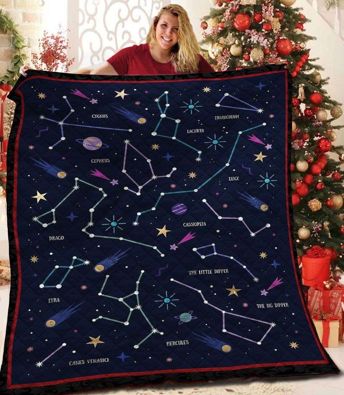 Constellation Jfj Quilt Vsh and Home Decor