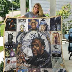Coolio Albums Quilt Blanket For Fans Ver 17 and Home Decor