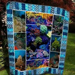Coral Reef P060403 Quilt Blanket  Quilt and Home Decor