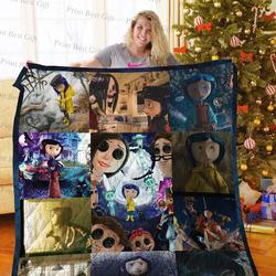 Coraline Poster Quilt 2    and Home Decor