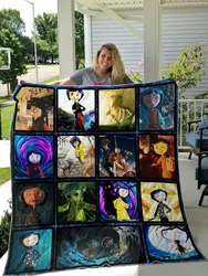Coraline Poster Quilt 3    and Home Decor