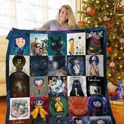 Coraline Poster Quilt 4    and Home Decor