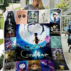 Coraline Quilt Blanket and Home Decor