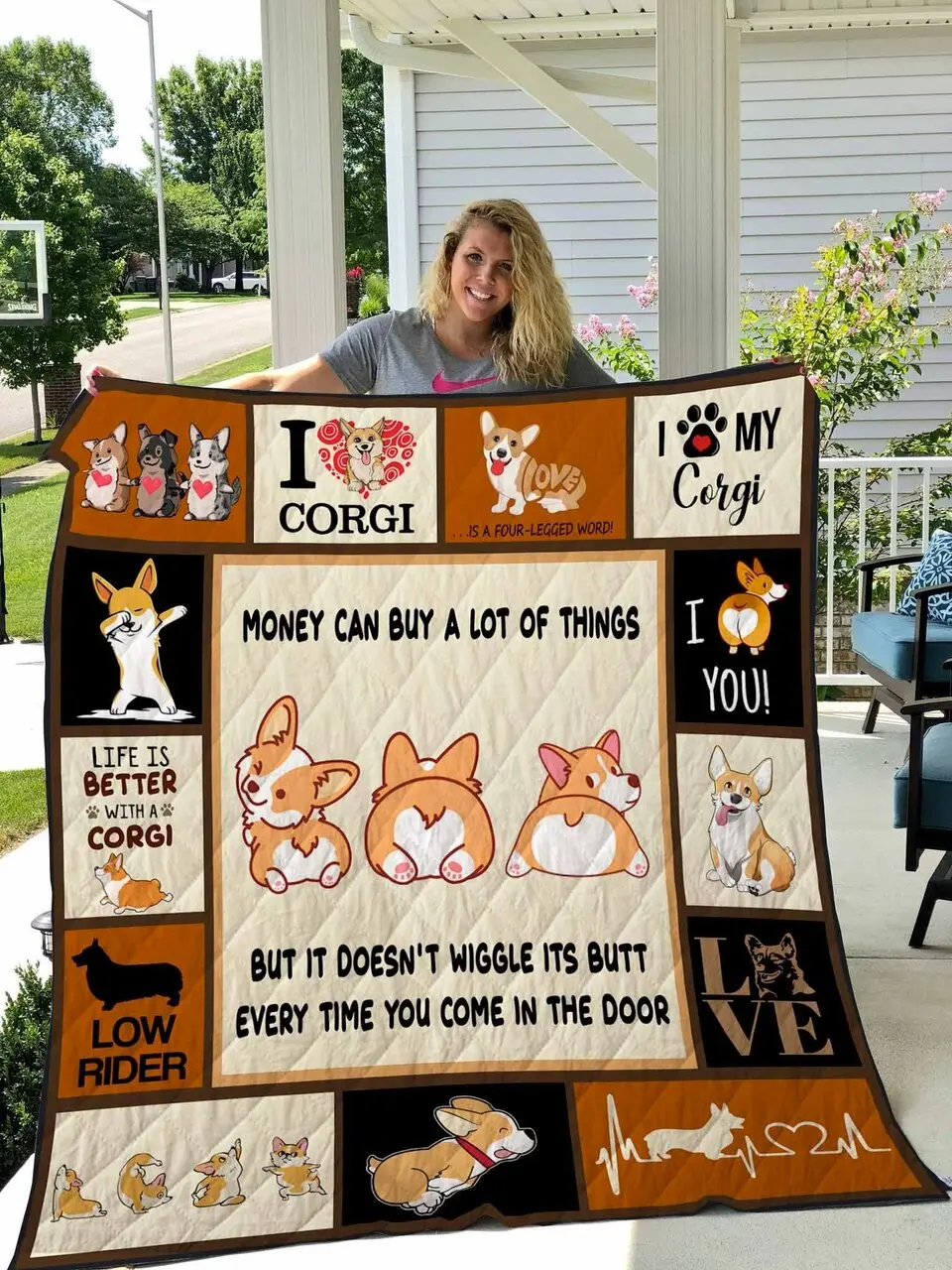 Corgi Buy A Corgi Quilt Blanket Dhc04011730Dd and Home Decor