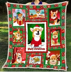 Corgi Corgi Love Quilt Wsg and Home Decor