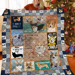 Corgi Jfj Quilt Uzg and Home Decor
